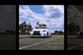 212 пользователей Instagram сделали инновационную рекламу для Lexus IS 350 2014