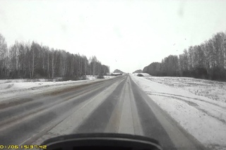 Придурок обгогняет в лоб на горке с 42 й сек