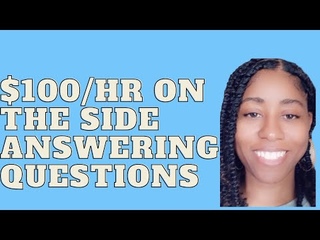 Easy $100/Hour - Make Money Answering Questions 2021