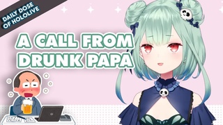 Rushia got a call from her Papa right after she ended the stream Hololive/ENG Sub