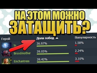 ИМБА ГЕРОИ! Почему у них такой НИЗКИЙ ВИНРЕЙТ? [ММРная Илита #12]