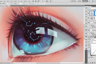 Photoshop Speed-Painting - Constellation Eye