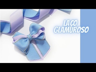 Laço Sheila 2 - Laço jeans muito Lindo 🥰 #laceirainiciante #laçofacil #laço