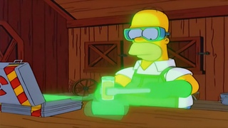 The Simpsons - Homer invents Tomacco