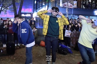 161113 DOB 디오비 이태영 홍대 방탄소년단 BTS 21세기소녀