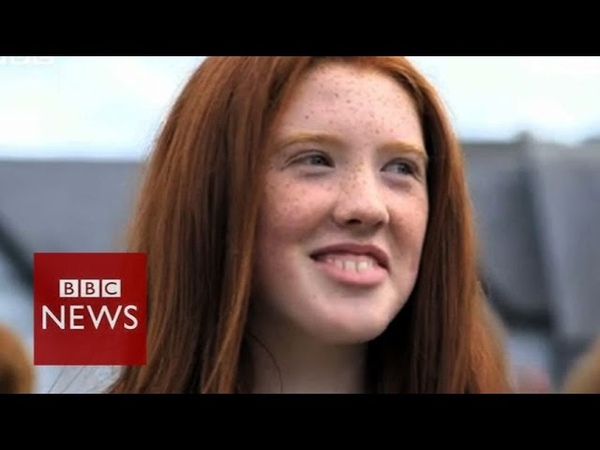 Redheads celebrate at convention in Ireland BBC