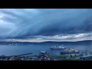 Шкваловый ворот над Мурманском