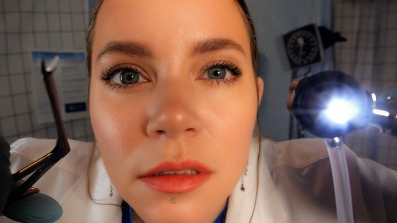 ASMR You Have Something in Your Ear Removing a Foreign Object, Extra