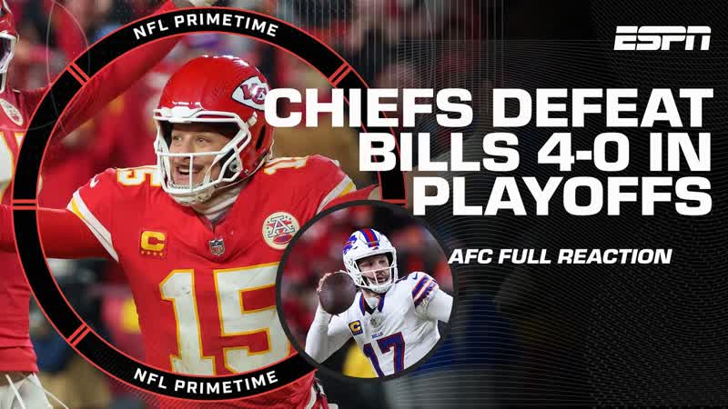 AFC FULL REACTION: Chiefs advance to Super Bowl LIX, Bills fall 0 4 in playoffs, NFL Prime