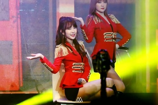 160227 MUSE IN THE CITY(SHANGHAI FANMEETING) 나인뮤지스 혜미 건 GUN 직캠