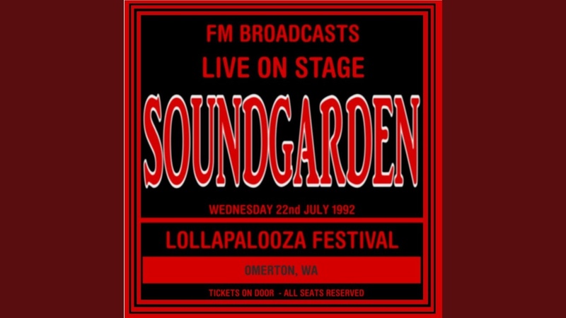 Soundgarden Ugly Truth (live 1992 FM