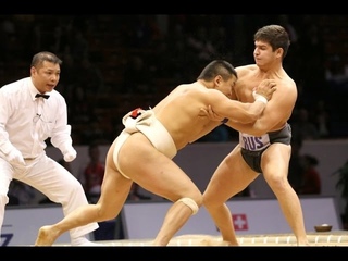 Top 5 best fights Sumo. #3