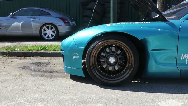 The First Rocket Bunny Mazda RX7 in