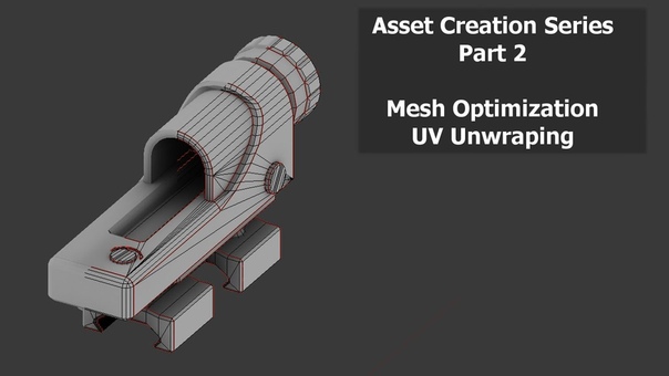 DLG Asset Creation Part 2 UV Unwraping Mesh