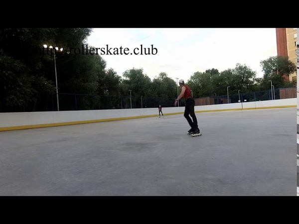 Nuts and Bolts in figure skating inline (playing with toes). Азы в фигурном катании