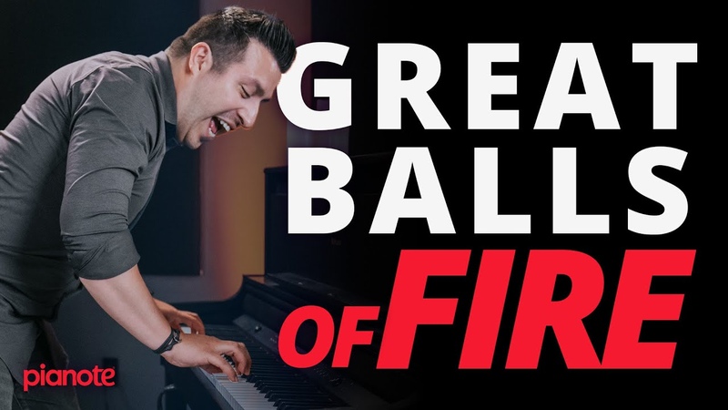 How to play Great Balls Of Fire ( Piano