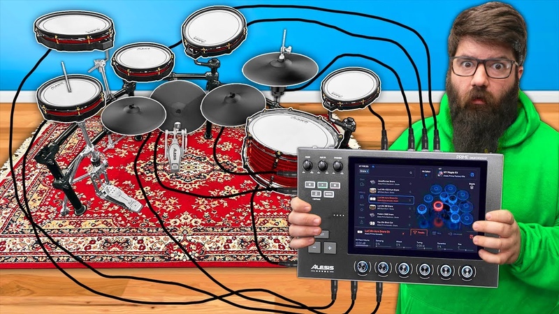 3 Drummers VS. Electronic Drum Set With The WRONG