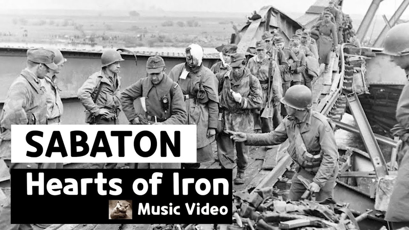 Sabaton Hearts of Iron ( Music Video, Eng CC, Deutsche