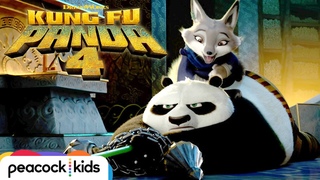 NEW KUNG FU PANDA 4 SNEAK PEEK | Po Catches a Thief in the Hall of Heroes | KUNG FU PANDA 4