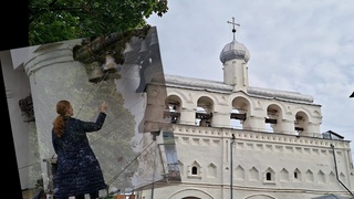 Екатерина Ермилова колокольный звон на фестивале Звонарское вече, Великий Новгород