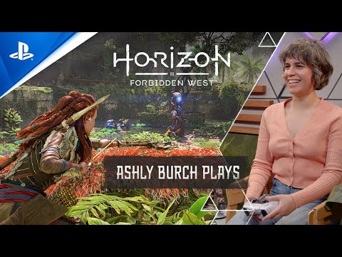 Horizon Forbidden West Ashly Burch Plays, PS5,