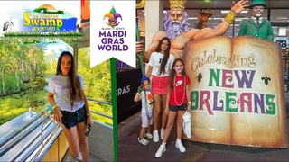 New Orleans MARDI GRAS WORLD Ultimate Swamp Adventures