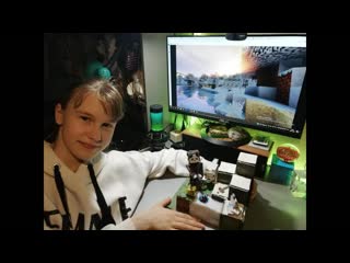 Майнкрафт поделка.Сделала зимний биом из майнкрафта из картона