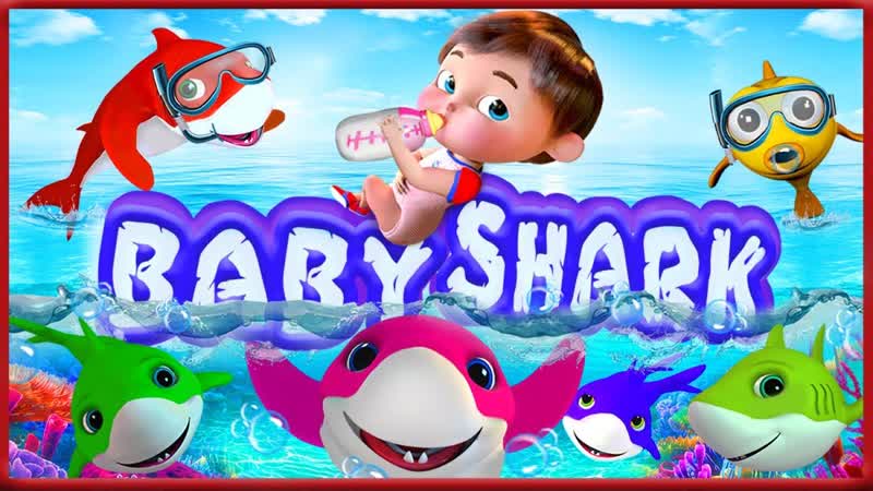Baby Shark, Bingo School Dog Song, Wheels on the Bus, Happy Birthday Song Banana Cartoon