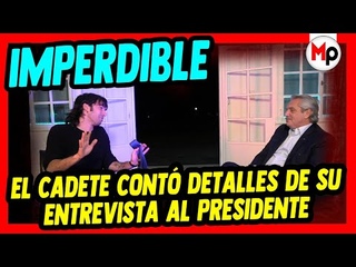 Pedro Rosemblat te cuenta lo que no viste de su entrevista a Alberto Fernández