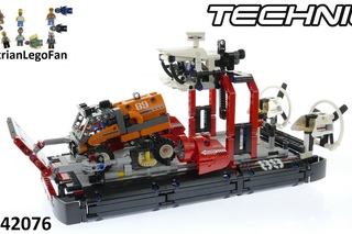 Lego Technic 42076 Hovercraft - Lego Speed Build Review