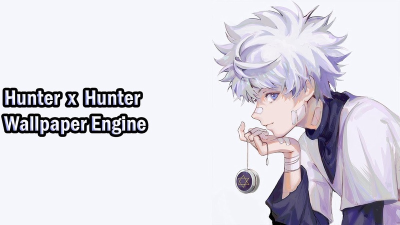 Making Animation: Hunter x Hunter Killua Zoldyck Live Wallpaper Engine PC +