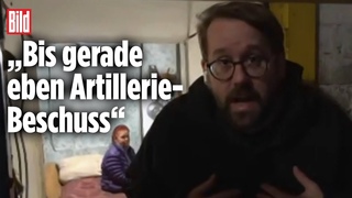 Ukraine-Konflikt: Menschen verstecken sich in Kellern | Paul Ronzheimer bei BILD Live