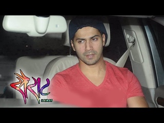 Varun Dhawan At Sairat Movie Screening