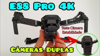 Drone E88 Pro 4K - Teste Câmera e Estabilidade Indoor