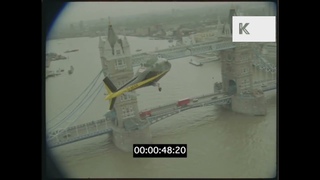 1990s London Helicopter Ride 35mm