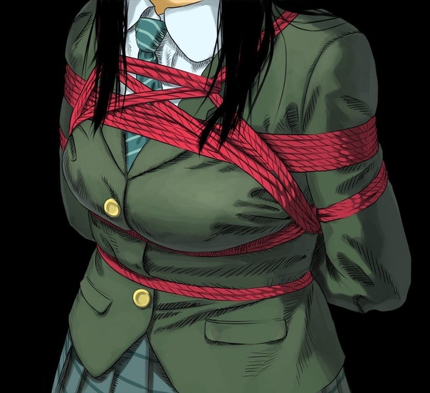 Otngagged uniform chubby anime