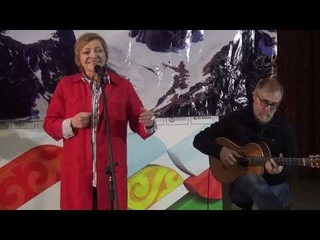 На свадьбе Л. Тернова и И. Лободы, ч. 4 Трио Ольги Качановой: О. Качанова, В. Козлов, П. Тарасевич