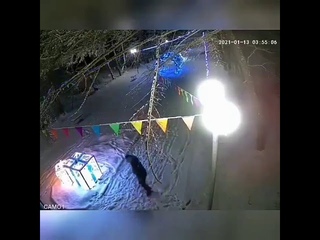 Найти и наказать: вандалы разгромили новогодний городок в Приморье