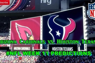 Arizona Cardinals vs. Houston Texans | #NFL WEEK 11 | Predictions Madden 18