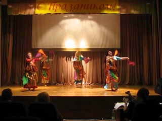 Выступление на конкурсе
