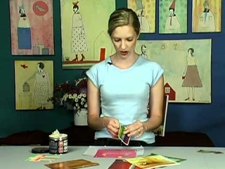 Unique Collage Backgrounds - From Old Magazines and Metal Polish