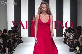 Claudia Schiffer Best Moments on Catwalk 1990 - 2000 part 1 by Supermodels Channel