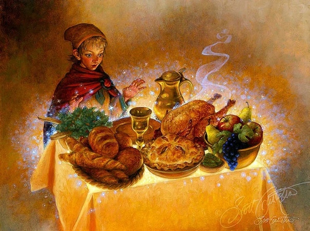 Художник Скотт Густафсон (Scott Gustafson родился в 1956 году. Ещё в детстве маленького Скотти поразила книга с легендами о короле Артуре с иллюстрациями Н.С. Уайда яркие цвета, высочайшая