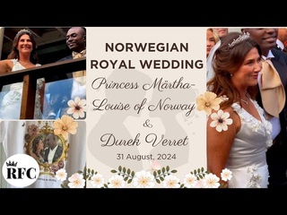 Norwegian ROYAL Wedding!! Princess MRTHA-LOUISE and SHAMAN Durek Verret