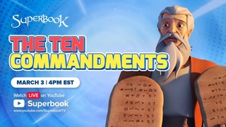 Superbook - The Ten Commandments - Season 1 Episode 5 - Full Episode (Official HD Version)