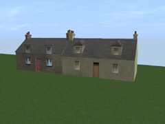 SBS CP SWWS 1 Cottage Pair Stone/Whitewashed Stone