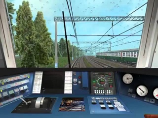 ZDsimulator Москва Калуга2 6727 ЭД4М,  ZDsimulator
