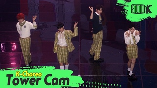 K-Choreo Tower Cam 4K   'CHERRY' (AB6IX Choreography) l @MusicBank KBS 211015