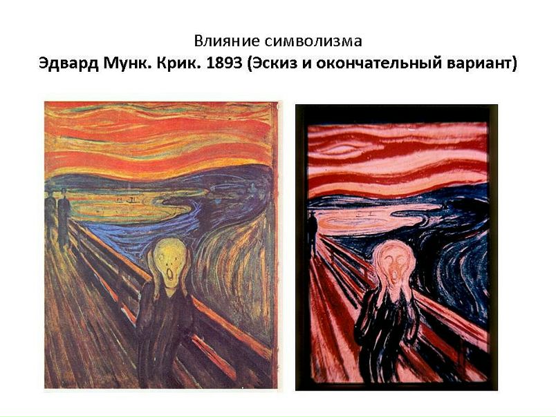 Эдвард мунк картины крик описание картины