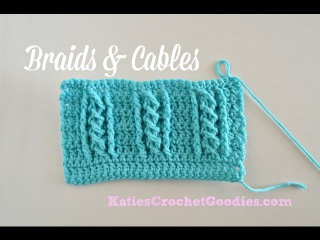 Braided Cable Crochet Stitch